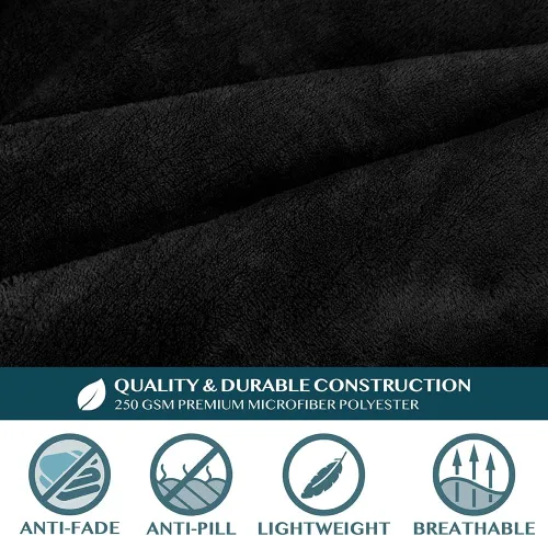 Vista 8 de PAVILIA Wearable Blanket with Sleeves for Adult Women Men, Cozy Fleece Warm Wrap Throw with Arms, Gifts for Christmas, Wife