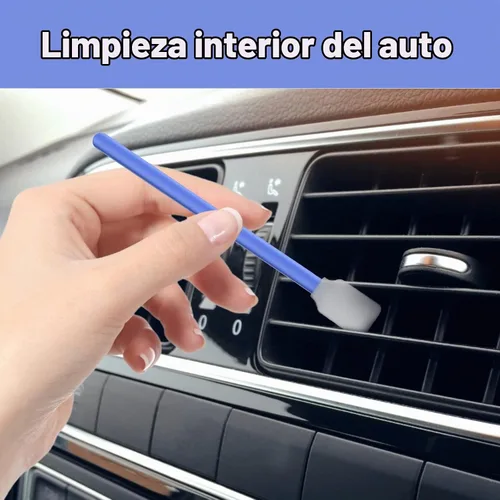 Vista 5 de 200 piezas de bastoncillos de limpieza de espuma rectangulares cuadrados de 12,9 cm para impresora de inyección de tinta de formato solvente Roland