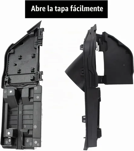 Vista 3 de Tapa de combustible con bisagra de bolsillo compatible con Ford Transit Van 2015-2023 Reemplaza # CK4Z-5427936-A, CK4Z-5427936-F Kit de puerta
