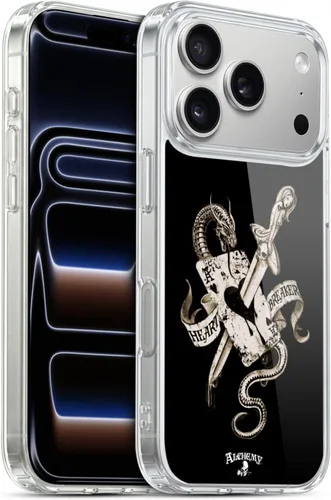 Vista 76 de Head Case Designs Funda de gel con licencia oficial de Alchemy Gothic 13 Dagger Illustration [protección de grado militar] compatible con Apple
