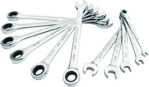 Vista 8 de CRAFTSMAN Juego de llaves de trinquete, métricas, 11 piezas (CMMT87021)