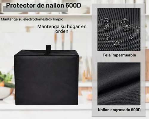 Vista 4 de Funda para freidora de aire Ninja Air Fryer Pro, resistente al agua, a prueba de polvo, cubierta protectora para freidora de aire compatible