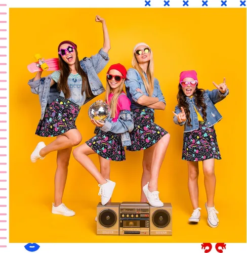 Vista 5 de Falda retro de los años 80 y 90 para mujer, falda de tenis, falda de golf, faldas atléticas de cintura alta con bolsillos para fiesta retro