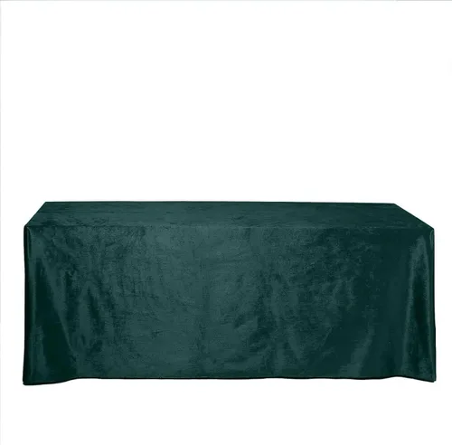 Vista 56 de Efavormart - Mantel rectangular de terciopelo negro prémium de 60 x 102 pulgadas para eventos de fiesta de boda