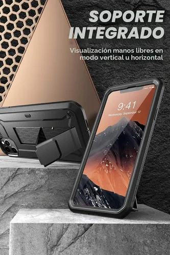 Vista 3 de SUPCASE Funda para iPhone 11 Pro Max (6.5 pulgadas) con protector