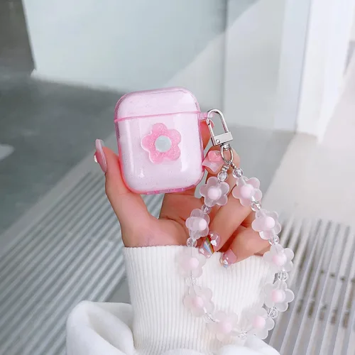 Vista 18 de Compatible con funda para Airpod, funda para Airpods 1 y 2, accesorios de AirPods, funda protectora a prueba de golpes, compatible con funda