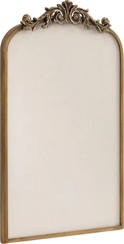 Vista 15 de Kate and Laurel Arendahl Vintage Ornate Framed Wide Arch Pinboard Negro