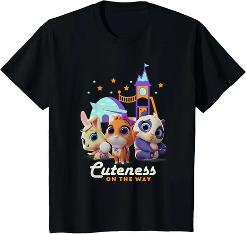 Vista 41 de Disney Camiseta Junior T.O.T.S. Cuteness On the Way Negro
