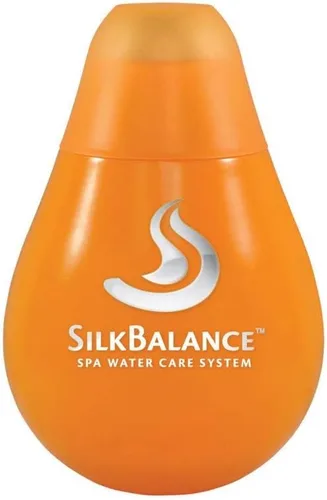 Vista 2 de Silk Balance - Solución natural para bañera de hidromasaje, 76 onzas con termómetro de spa Free Peak Products