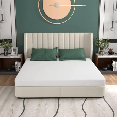Vista 9 de PayLessHere Colchón de espuma viscoelástica con gel Twin de 5 pulgadas sin fibra de vidrio/Certificado CertiPUR-US/Cama en una caja/Sueño fresco
