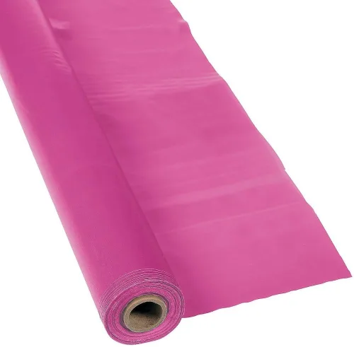 Vista 10 de Fun Express Rollo de plástico para cubierta de mesa de 40 x 100 pies, color negro