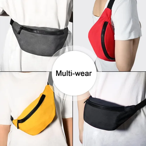 Vista 3 de Riñonera ajustable para niños y niñas, bonita cangurera de moda para niños, bolsa de entrenamiento deportivo, viajes, correr, llevar teléfonos, mini