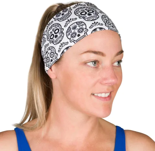 Vista 35 de Halo Headband Bandit - 4" Wide Pullover Sweatband for Both Women and Men