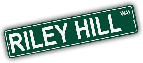 Vista 71 de Ohio Mountains Pick Your Mountain Compatible/repuesto para Acme Hill United States Mountain aluminio metal metal metal estilo letrero de calle