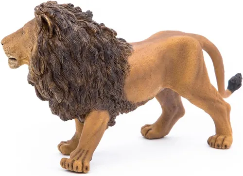 Vista 12 de Papo Figura de juguete de león macho de pie