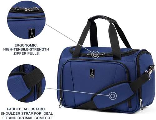 Vista 2 de Travelpro Juego de pista suave, Azul, Conjunto Runway Softside