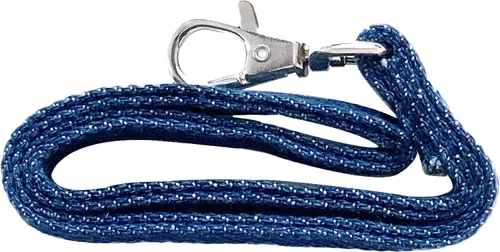 Vista 7 de Cartera de cuero RFID tarjeta de efectivo moneda embrague acordeón para mujer, Mezclilla azul, Denim
