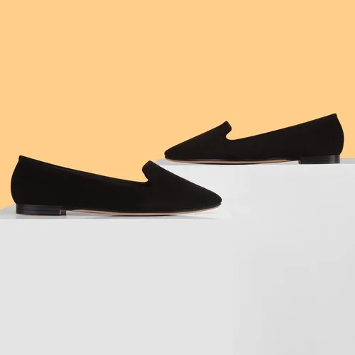Vista 5 de MUSSHOE Zapatos planos cómodos con punta puntiaguda para mujer