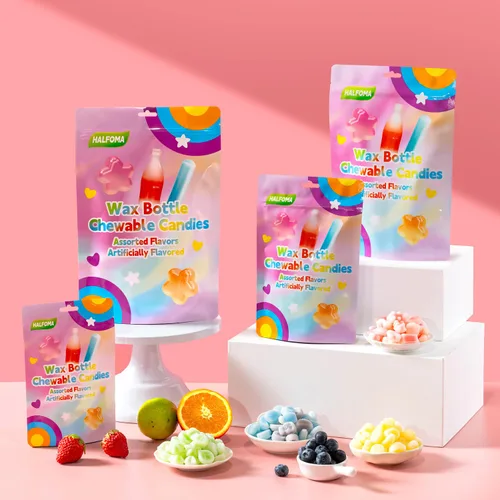 Vista 3 de Chuxinyinian Gomitas de Cera con Sabores de Frutas Variadas, 32 Gomitas, 60g