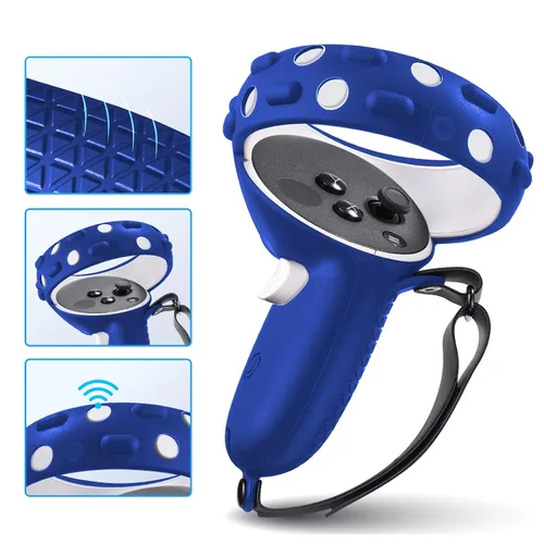 Vista 3 de Blue for Oculus Quest 2 Accessories