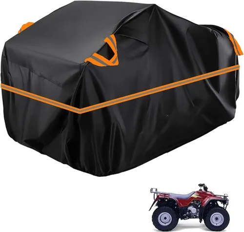 Vista 194 de Cubierta para ATV impermeable compatible con Arctic Cat H1 EFI TRV Cruiser 4x4 2011, cubierta de 210D para vehículos de 4 ruedas, cubierta para quad