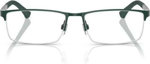 Vista 8 de Emporio Armani Marcos rectangulares para gafas graduadas EA1041 para hombre Lente mate de plomo/Demo.