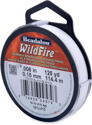 Vista 42 de Beadalon Wildfire Beading Thread Jewelry Fishing Line