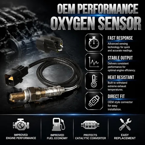 Vista 4 de Dropwater Sensor de oxígeno trasero O2 compatible con Chevrolet 2009 2010 2011 Aveo Aveo5 1.6L, reemplaza #234-4298 75-4459 ES20146
