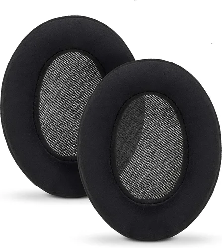 Vista 9 de Brainwavz HM5 Velor almohadillas de espuma viscoelástica para audífonos de diadema Negro