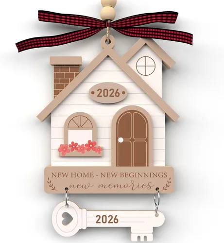 Vista 11 de Regalos de boda para parejas 2025 - Adorno colgante de madera para novia y novio, Sr. y Sra. - Decoración de boda, regalo para recién casados