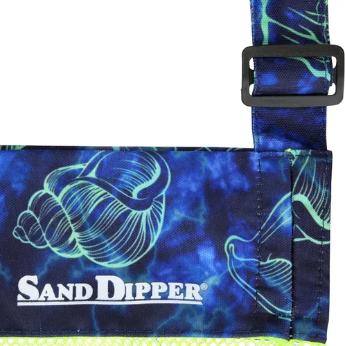 Vista 8 de Sand Dipper Bolsa de playa de recolección de conchas (hombro ajustable), Verde