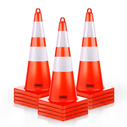 Vista 11 de HiGiant Paquete de 6 conos de seguridad de tráfico de 28 pulgadas