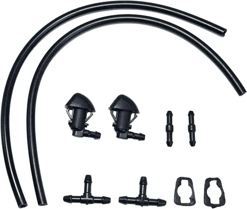 Vista 4 de Boquilla de chorro de líquido para limpiaparabrisas delantero 76810-SZA-A01ZA compatible con Honda Pilot 2009-2015
