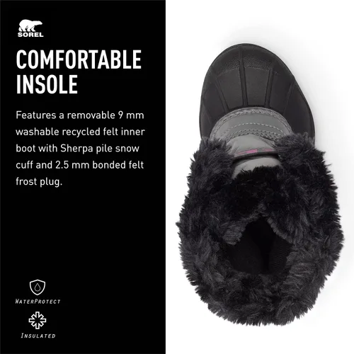 Vista 51 de SOREL - Botas de nieve para niños de Snow Commander