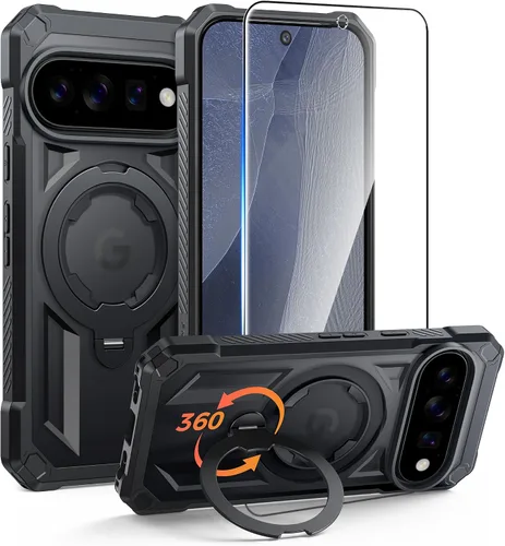 Vista 21 de FNTCASE Funda para Moto G 5G 2023 / Moto G Power 5G 2023 con función atril