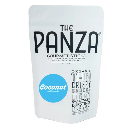 Vista 13 de The Panza Chocolate Gourmet Cookie Snack fino y crujiente Orgánico, sin OMG, ingredientes 100% naturales Frasco Signature de 4.3 onzas