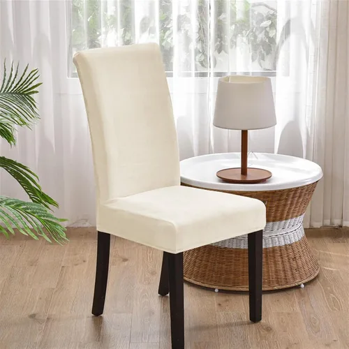 Vista 11 de Lifup Fundas de terciopelo para sillas de comedor, fundas elásticas y suaves para silla Parson lavable, protector de silla para el hogar, hotel