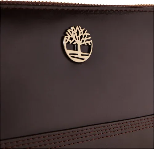 Vista 3 de Timberland - Cartera de piel con cremallera de interferencia de radiofrecuencia RFID para mujer con correa para la muñeca