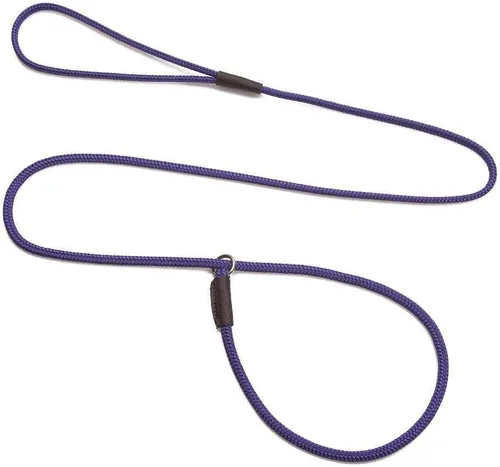 Vista 9 de Mendota Pet Correa antideslizante para exhibición de perros, fabricada en los Estados Unidos, color negro, 1/8 pulgadas x 54 pulgadas, para razas