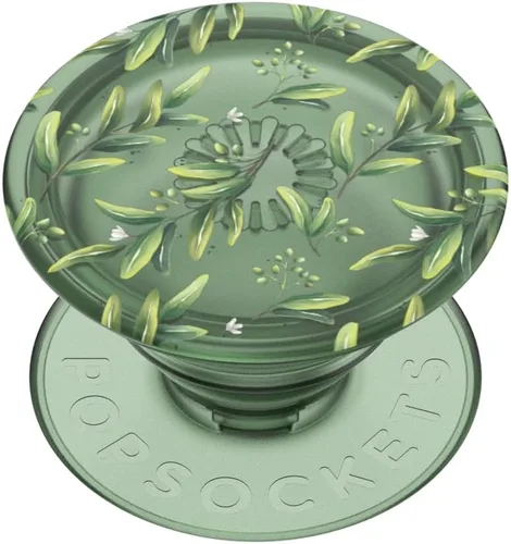 Vista 25 de Agarre para teléfono PopSockets con patas de apoyo extensibles, PopSockets para teléfono, PopGrip, Into The Woods - Camo Flow Sujeción segura