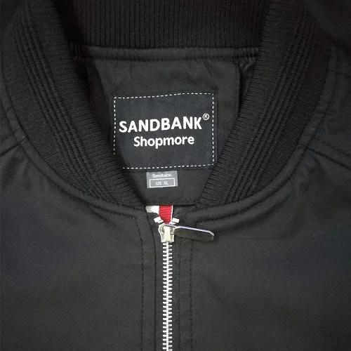 Vista 8 de Sandbank - Chaqueta ligera y entallada para hombre, estilo piloto militar, de tejido Softshell, bomber