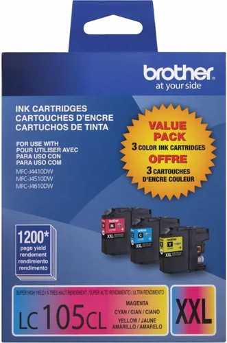 Vista 5 de Brother Impresora LC1053PKS Tinta, Cian, Magenta, Amarillo