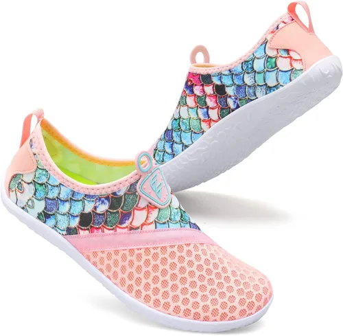 Vista 7 de JIASUQI Zapatos deportivos para senderismo y playa, zapatos acuáticos descalzos, para natación, deportes, caminar, para mujeres y hombres