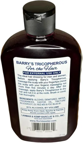 Vista 3 de Barrys Tricopherous líquido regular - 8 oz (paquete de 2)