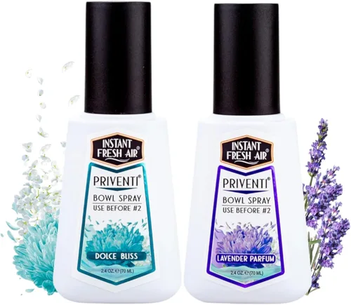 Vista 14 de Priventi - Spray para inodoro y baño eliminador de olores para hombres, hasta 120 usos, eliminación de olores de tamaño de viaje para #2 - Para