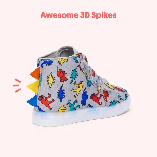 Vista 4 de FabKids Unisex High Top Sneaker - (Toddler, Little Kid, Big Kid)