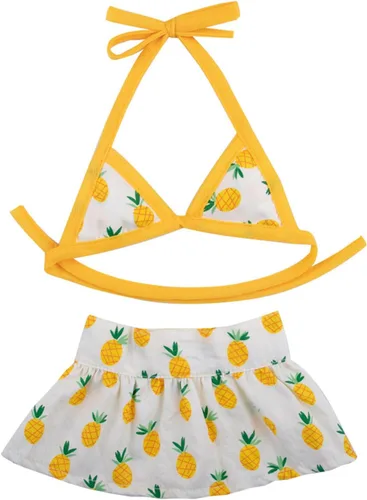 Vista 12 de Bikini para perro, traje de baño de verano para cachorros, ropa de playa, disfraz de gato para cachorro, perro gato (XS, lunares azules)