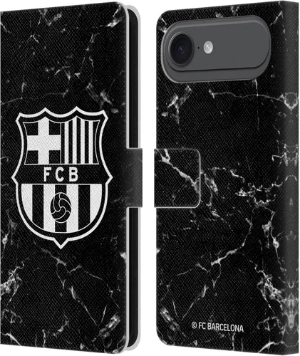 Vista 45 de Head Case Designs Funda de piel con licencia oficial del FC Barcelona Barca Crest Patterns, tipo cartera, compatible con Apple iPhone 11