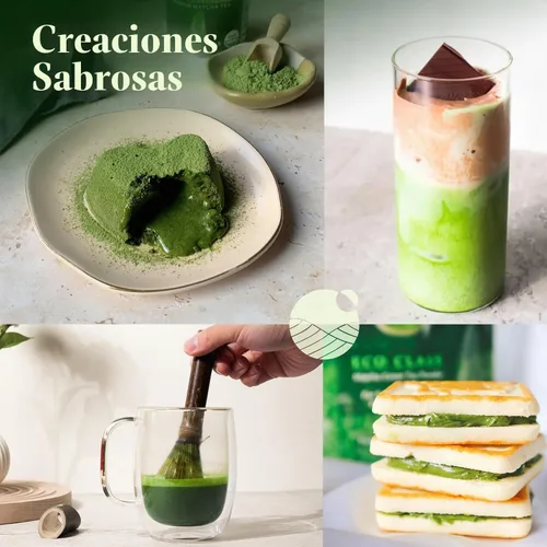 Vista 5 de Midori Spring ESMERALDA - Matcha Ceremonial, Polvo de Matcha Japonés Convencional Premium 3.53 oz