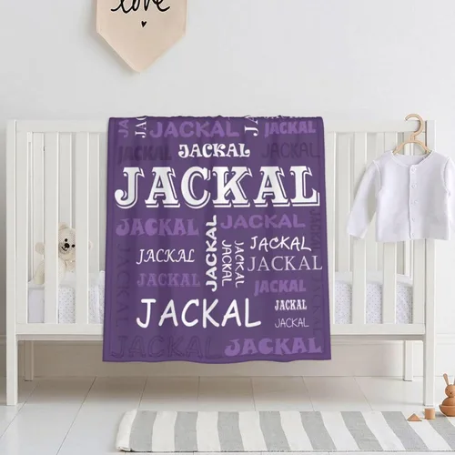 Vista 5 de Manta personalizada con nombre para niños, manta de bebé personalizada para niños, manta de nombre personalizada para niña/niño, regalos